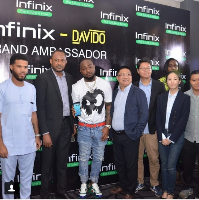 BarneyMF Blog - Davido Infinix Brand Ambassador 