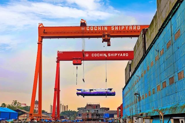 Cochin Shipyard Inks Ship Repair Deal with U.S. Navy: A Strategic Partnership Unfolds