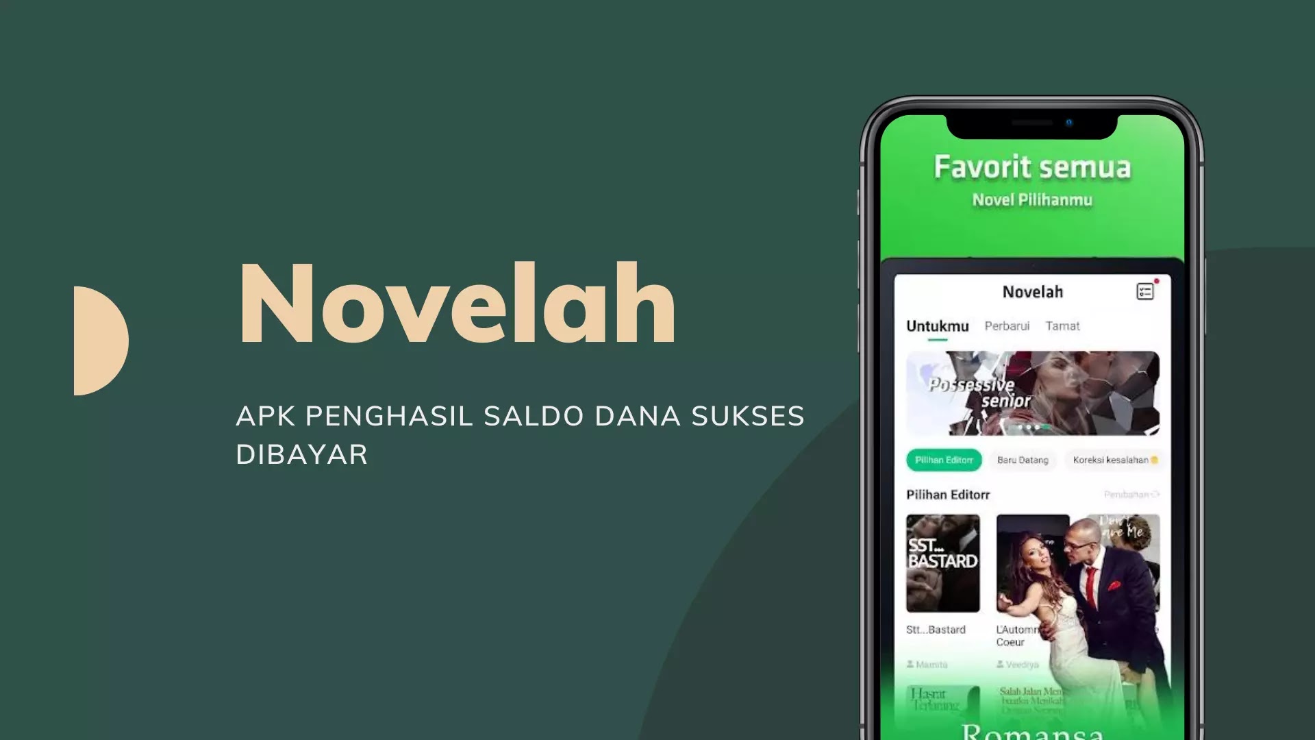 Novelah Apk Penghasil Saldo Dana Sukses Dibayar