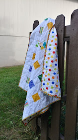 Quick and easy quilt as you go baby quilt