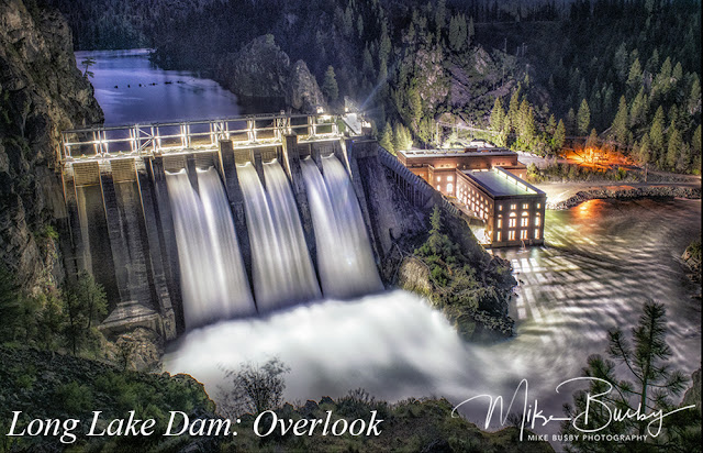 Avista Long Lake Dam Overlook by Mike Busby Photography