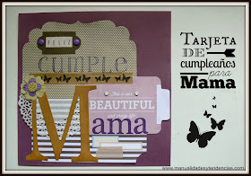 Tarjeta de cumpleaños para una madre