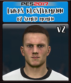 PES 2017 Faces Lukas Klostermann by Sameh Momen