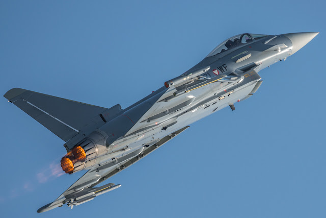 Eurofighter Typhoon afterburner