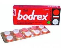 Dosis Obat BODREX  (Paracetamol dan Caffeine)