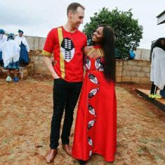 Latest Modern Swazi Traditional Dresses.