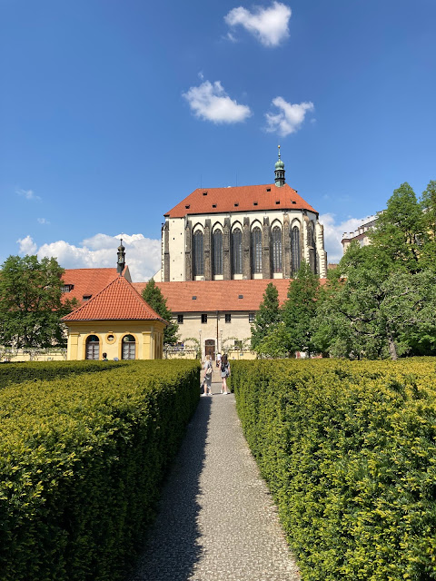 Jardín de los Franciscanos, Praga