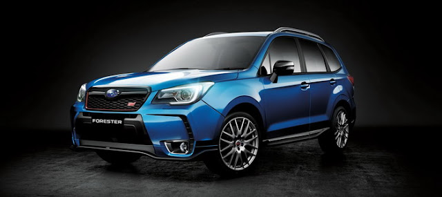 Subaru Forester STI tS own add the Australian market only equipment