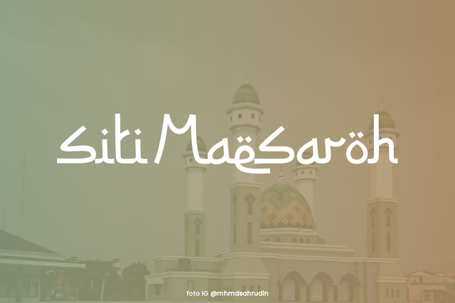 Font siti maesaroh ttf