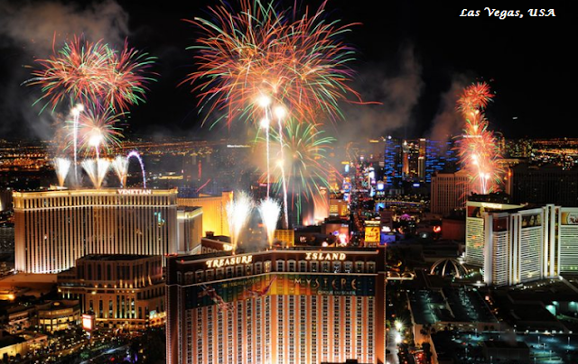 Las Vegas on New Year's Eve