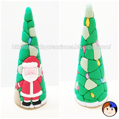 Arbol Navidad Falso Patchwork 8