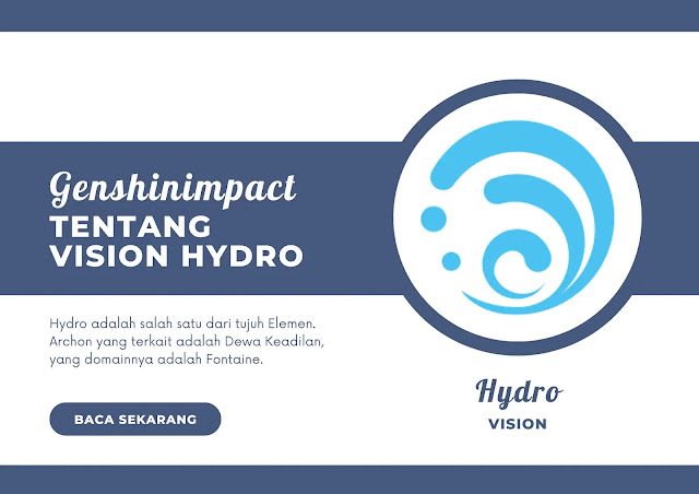 tentang vision hydro genshin impact