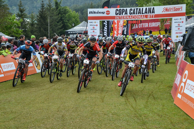 Hugo Drechou y Magda Duran ganadores de la Copa Catalana Internacional BTT de la Vall de Lord