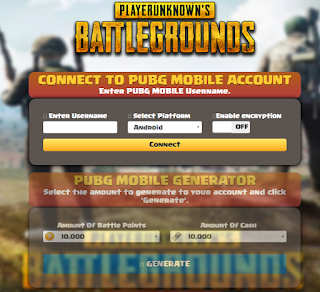 Pubgmobtool.xyz || Cara mendapatkan UC dan BP gratis di PUBG Mobile