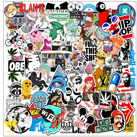  stickerbombing clan11 june 2014 pack