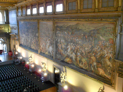 Salón de los Quinientos Palazzo Vecchio Florencia