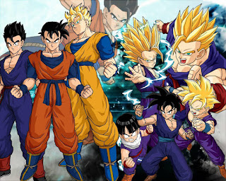 la evolución de gohan en la serie de dragon ball z