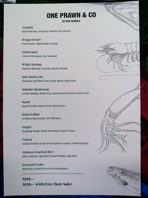 12 course seafood dinner