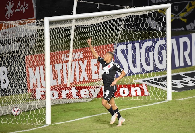 Vasco goleia o CRB e encosta no G-4 da série B