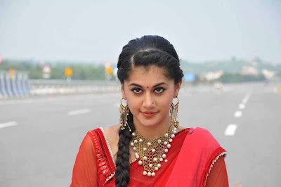 tapsee unseen in red sareepink dress unseen pics