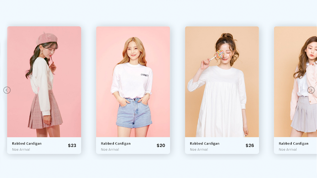 Craete E-Commerce Product Slider Using HTML CSS