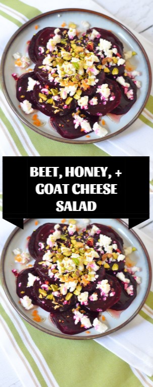 Beef, Honey + Goat Cheese Salad