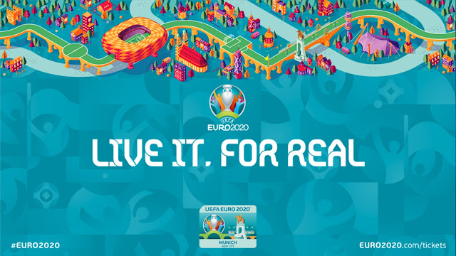 Live It For Real EURO 2020 HD Wallpaper