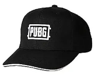 JINX PUBG Logo Snapback Baseball Hat, Black
