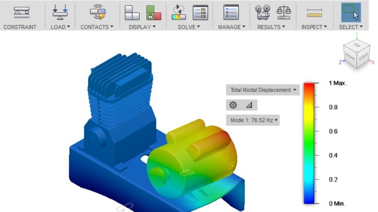 Fusion 360 Simulations, Modal Analysis and Vibrations Udemy Coupon