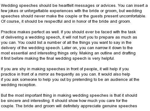 Sister Of The Groom Wedding Speech Examples