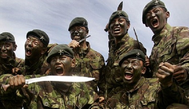 INFO POLHUKAM: Cerita Seram Tentara Gurkha. Tentara 