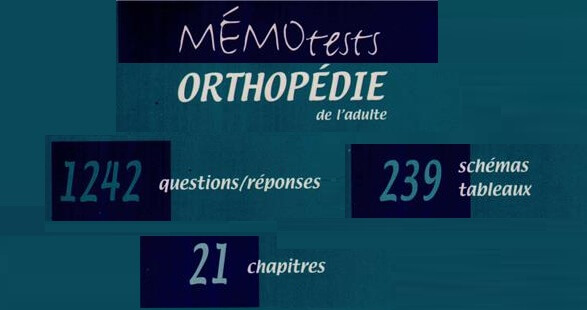 Mémo Tests d'Orthopédie PDF