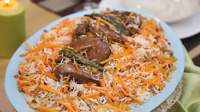 طريقة عمل الأرز البخاري بالدجاج