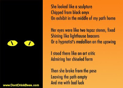 famous simile poems, cat