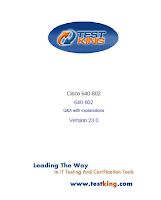 Testking V23 CCNA_640-802