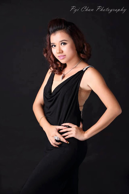 attractive model girl ei phyo cherry