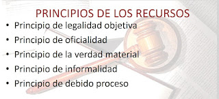  principios de los recursos administrativos