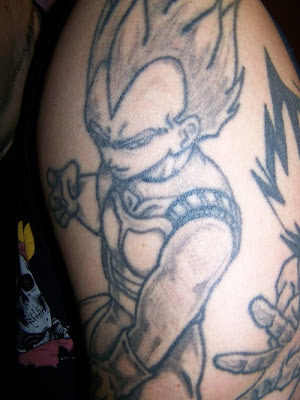 Label Cartoon Tattoo