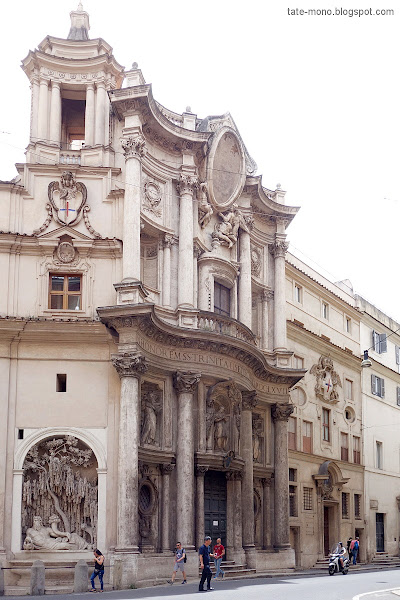 Église Saint-Charles-aux-Quatre-Fontaines サン・カルロ・アッレ・クワトロ・フォンターネ教会