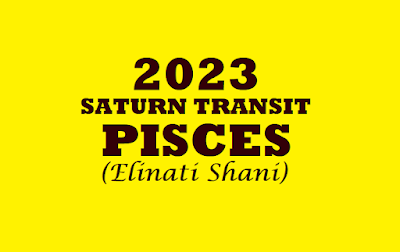 2023 Saturn Transit for Pisces Sign