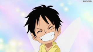 ワンピースアニメ 497話 幼少期 ルフィ かわいい Monkey D. Luffy | ONE PIECE Episode 497 ASL