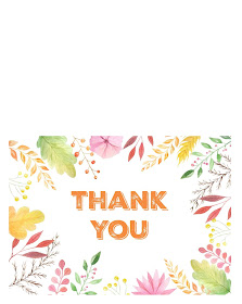 blank thanksgiving thank you card