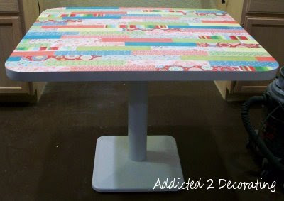 Plywood Table Top With Iron On Edge Banding Addicted 2 Decorating