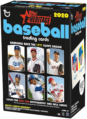 2020 Topps Heritage Baseball Trading Cards