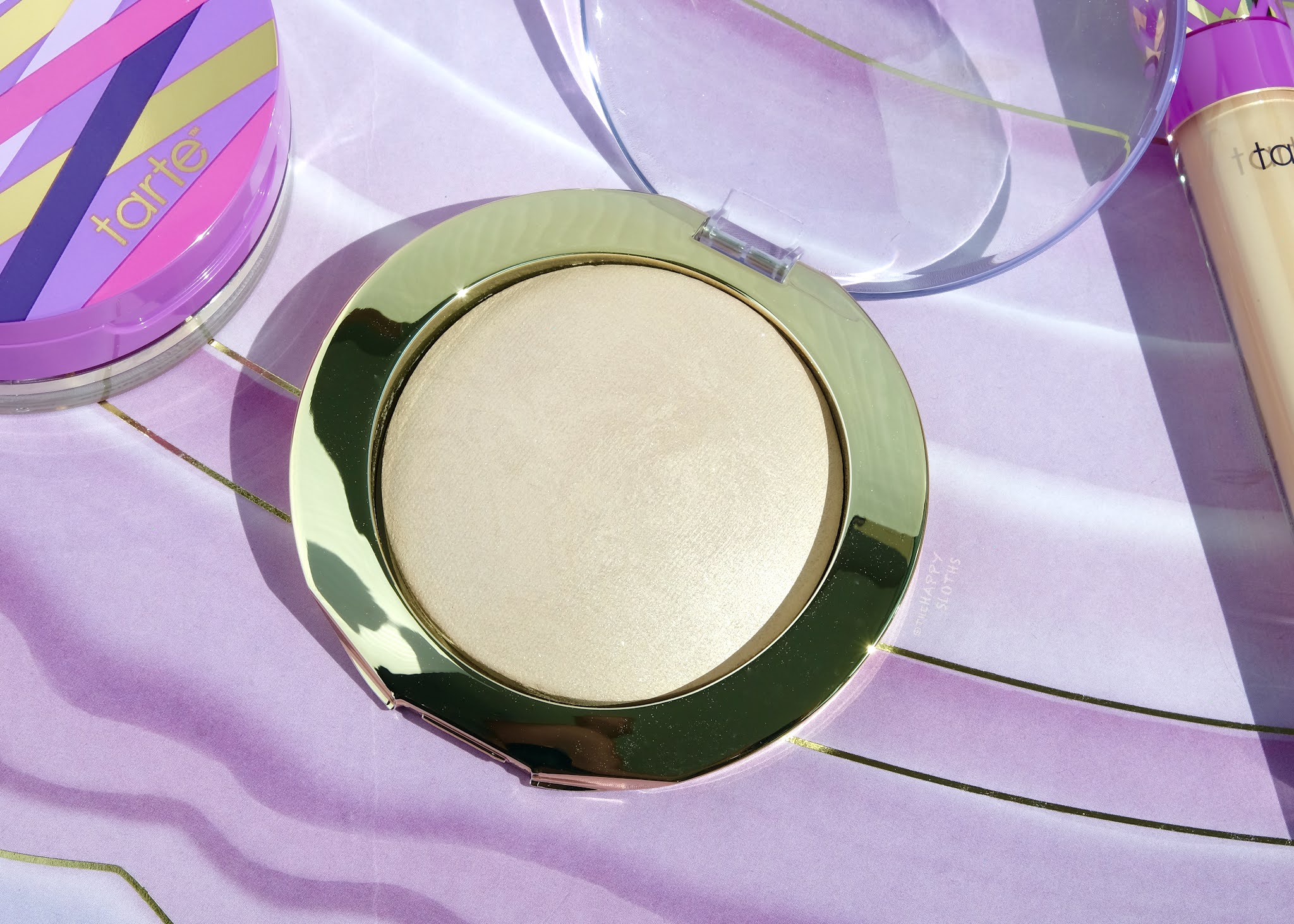 Tarte | Shape Tape Glow Powder in "Sunlit": Review and Swatches