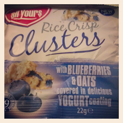 'All Yours' Rice Crisp Clusters BLUEBERRY review