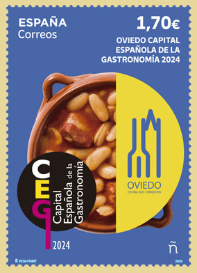 sello, Oviedo, capital, gastronomía, 2024