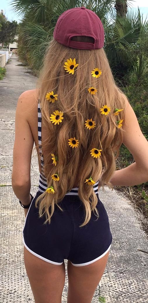 nature in my hair | summer backless trend