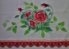 pintura com stencil em tecido