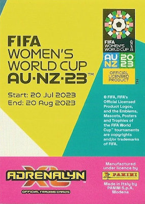 2023 Panini Adrenalyn XL Women's FIFA World Cup Cards Starter Pack –  SoccerCards.ca